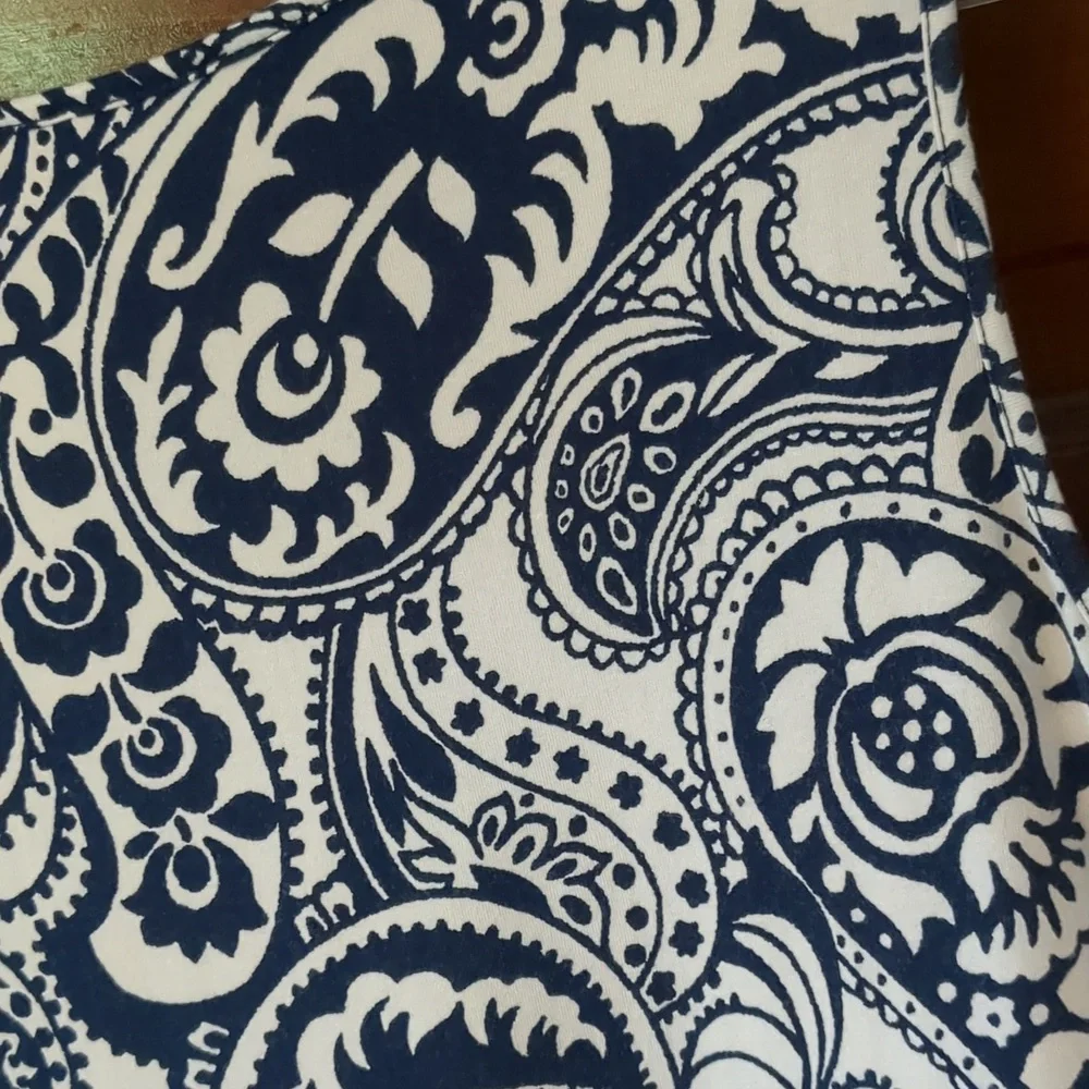 Talbots Knit Jersey Maxi Dress Paisley - Picture 9 of 9